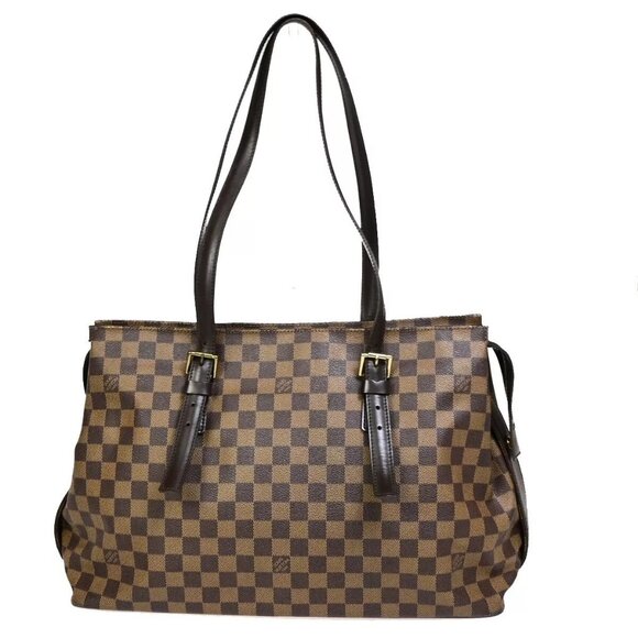 LOUIS VUITTON Chelsea Shoulder Tote Bag Damier Leather BN France N51119 76EB757 - Picture 3 of 15
